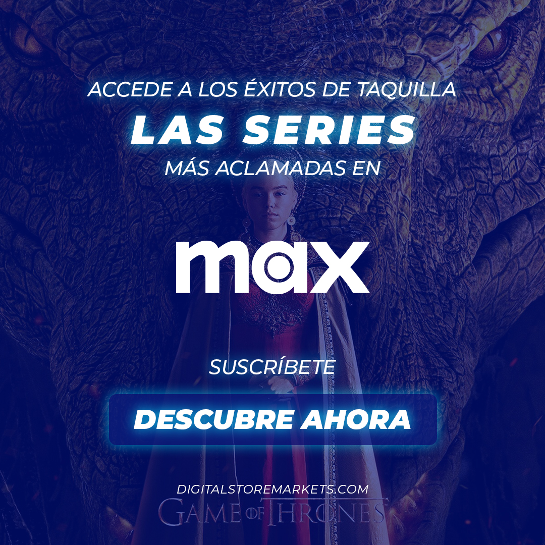 Suscripción a Max – Entretenimiento Premium con Series, Películas y Documentales